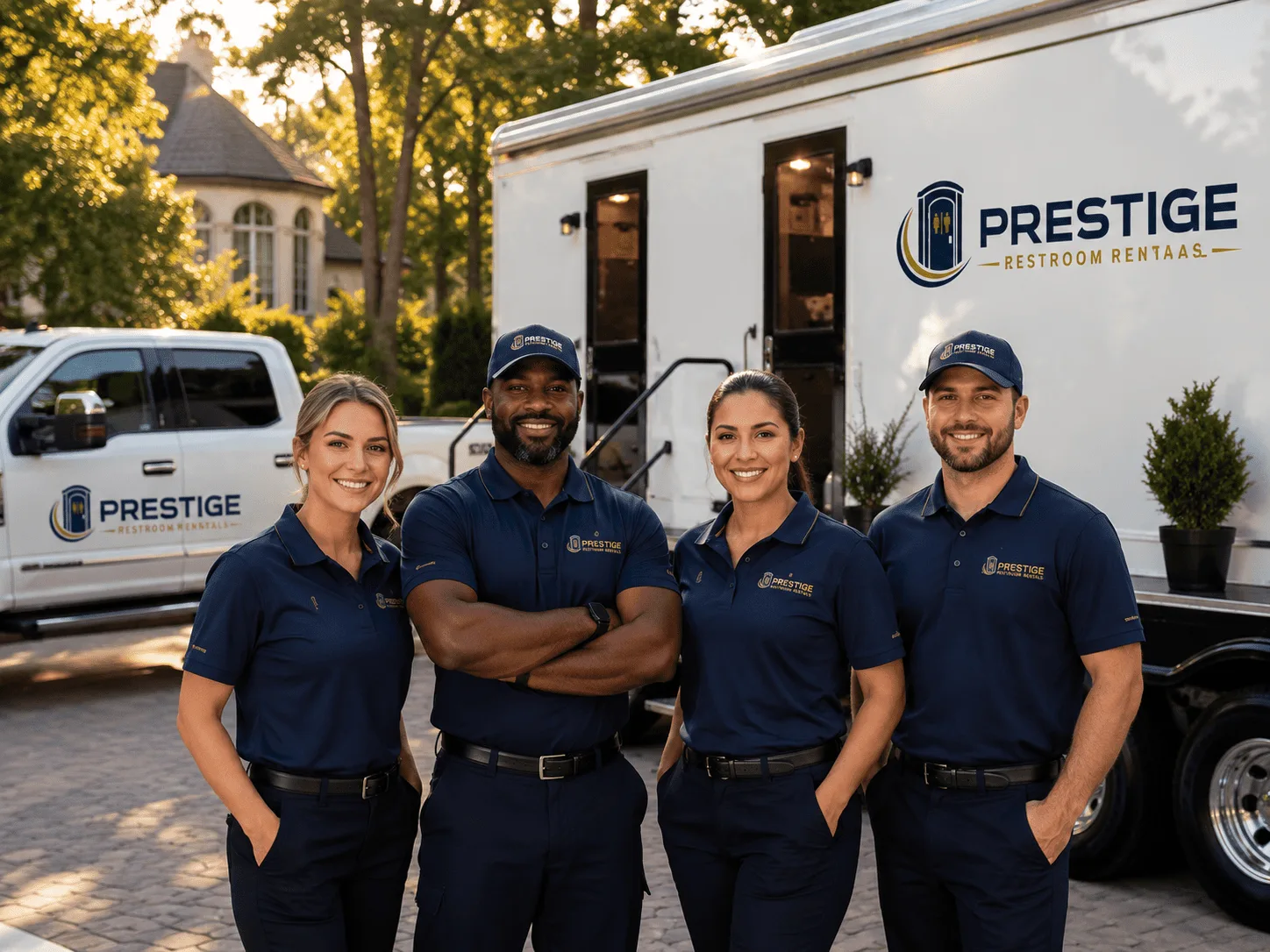 Trusted Luxury Portable Restrooms company in Dameron, MD